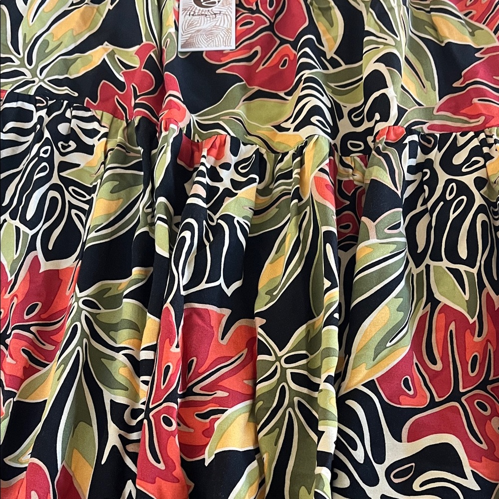 Panama Jack Vibrant Floral A-Line Skirt - Picture 2 of 2